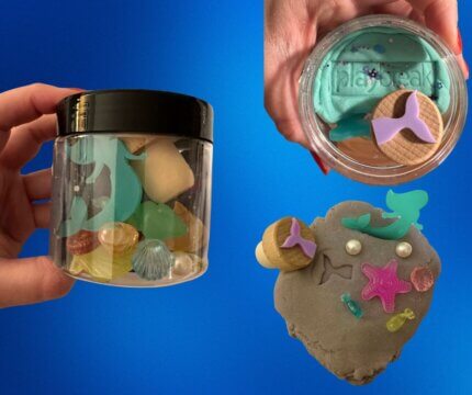 mermaid playdough kit