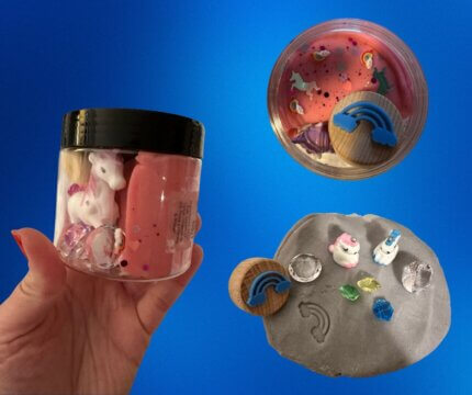 unicorn playdough kit